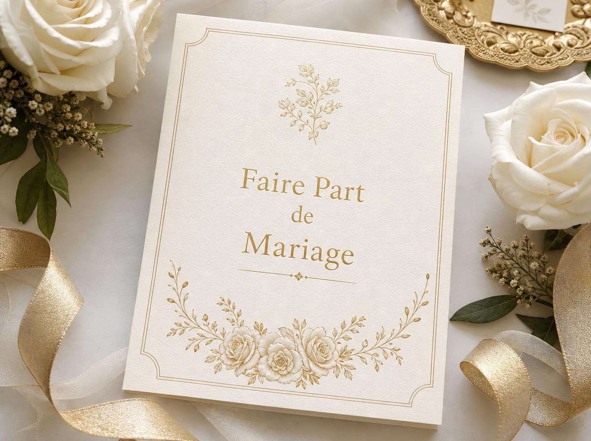 Faire Part de Mariage