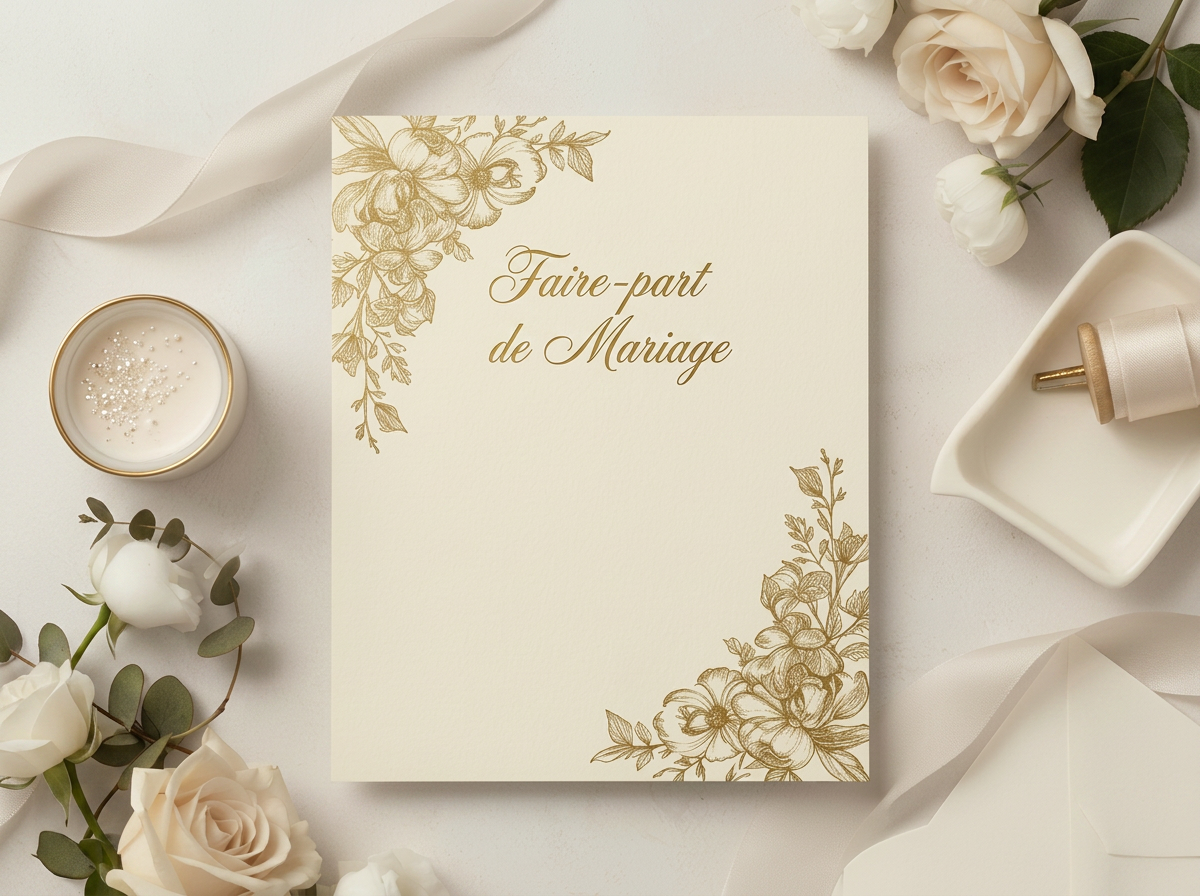 Faire-part de Mariage